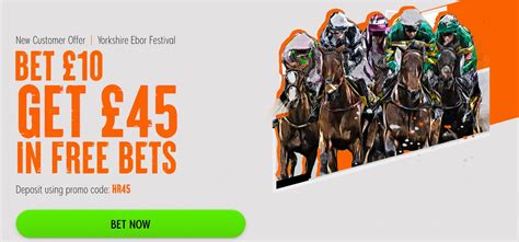 Sky Bet Ebor Festival: Bet £10, Get £40 on the Ebor Handicap.